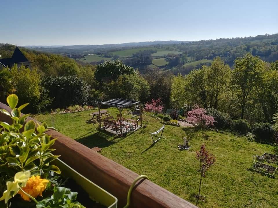 vue sur notre jardin