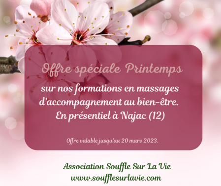 Offre spéciale printemps formation