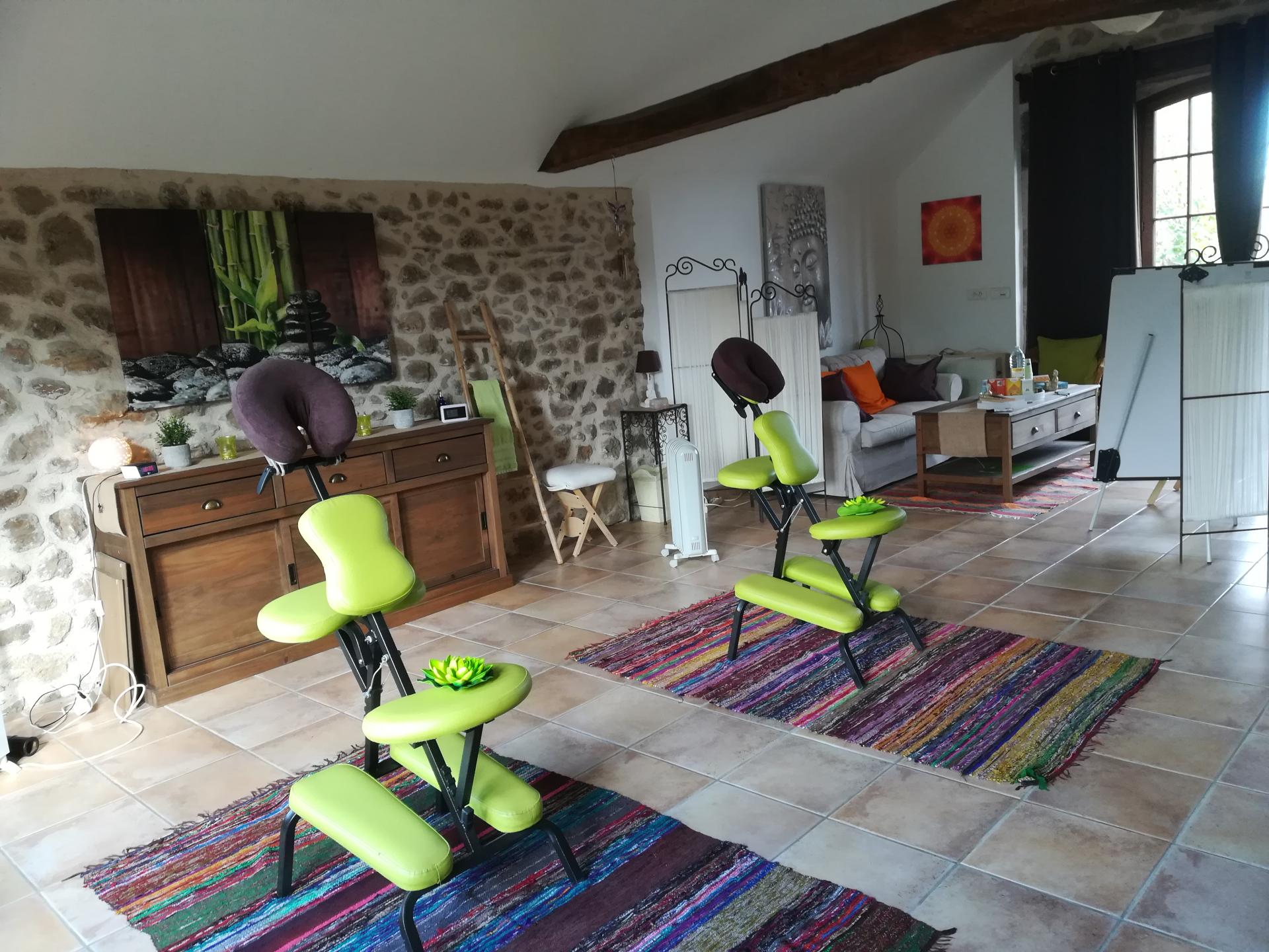 Formation en massage assis